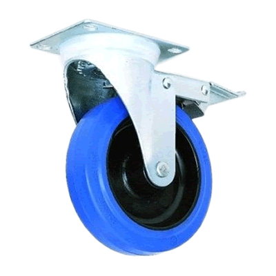 Blue Wheel 125mm Lenkrolle gebremst